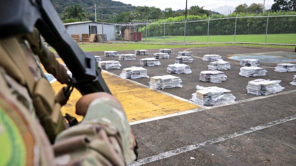 Toneladas de cocaína incautada en Panamá se incinerarán en EE.UU.